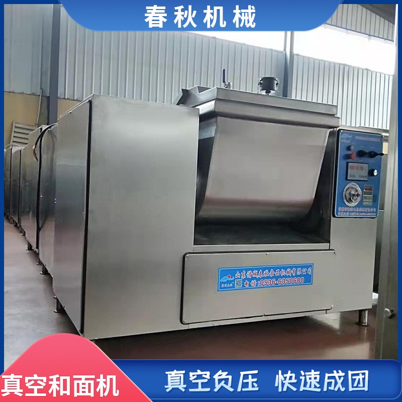 全自動(dòng)真空和面機(jī)兒童速凍水餃真空和面機(jī)