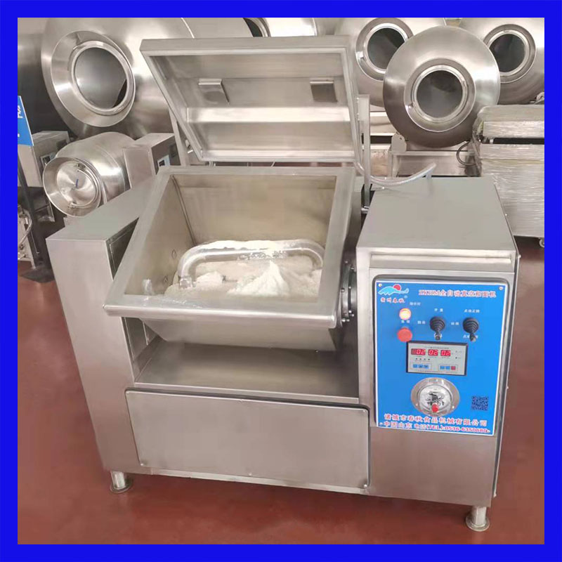 面食甜點(diǎn)和面設(shè)備 速凍水餃皮揉面機(jī) 饅頭房真空和面機(jī)器